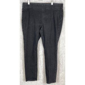 St. John's Bay XL Tapered Black Stretchy Pants